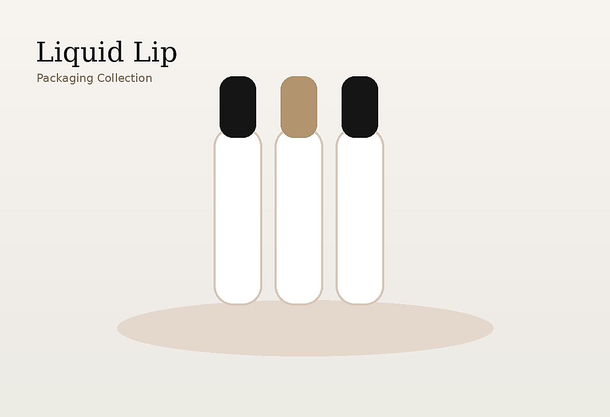 Liquid Lip Products Packaging